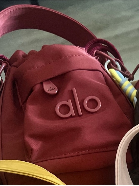 ALO Yoga Handbags - ALO Yoga Women's Burgundy Mini Backpack